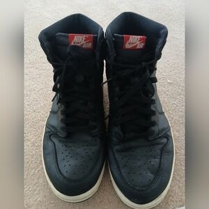 Nike Jordan Shoes Black Retro 1 High OG "Yin Yang" Size 11.   FL